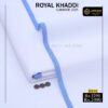 KK-01 Pure White Royal Khaddi Summer Collection