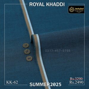 KK-62 Zink Royal Khaddi Summer Khaddar