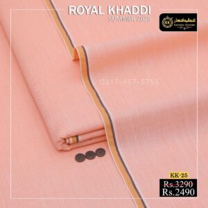 KK-25 Summer Khadi Cotton Khaddar