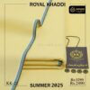 KK-21 Vanilla Royal Khaddi Summer Khaddar