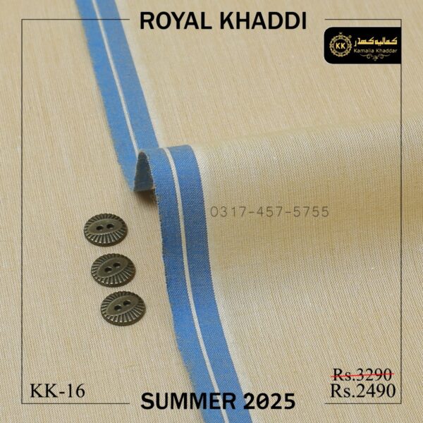 KK-16 Royal Khaddi Summer Khaddar