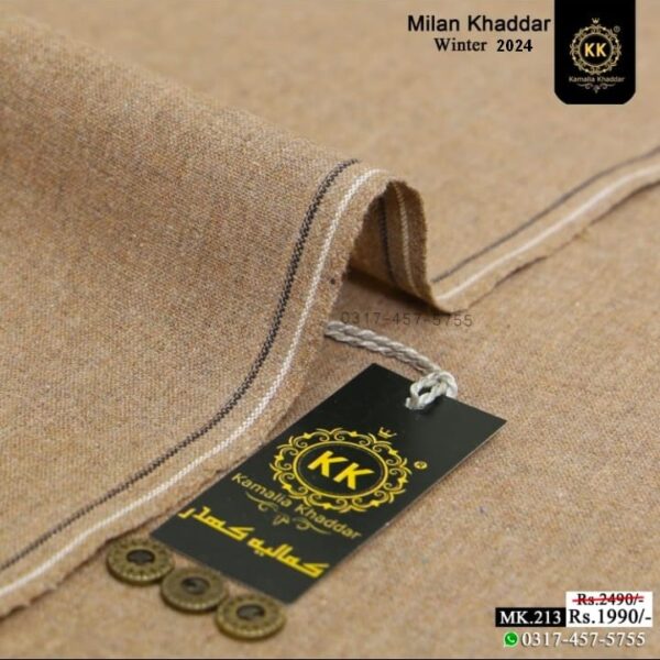 2024 Winter: MK-213 Milan Wool Khaddar