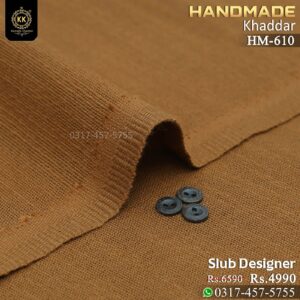 Winter Handicraft Series HM-610 HandMade Slub Designer Khadi Khaddar 2024