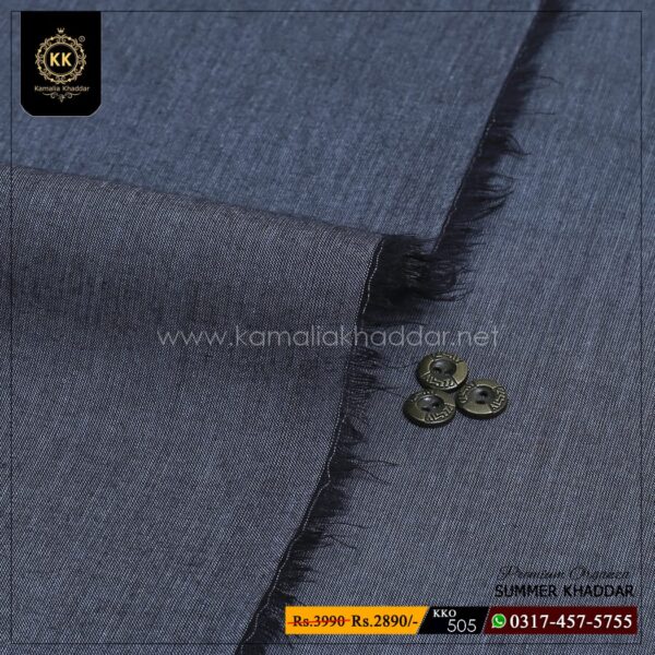 KKO-505 Surmai Premium Organza Summer Khaddar