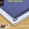 KK-626 Designer Premium Khaddar Kurta With White Shalwar